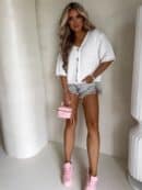 Kardigan ROYAL - ecru