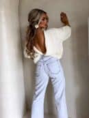 Kardigan ROYAL - ecru