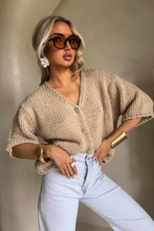 Kardigan ROYAL - ciepły beż Kardigan ROYAL - ciepły beż