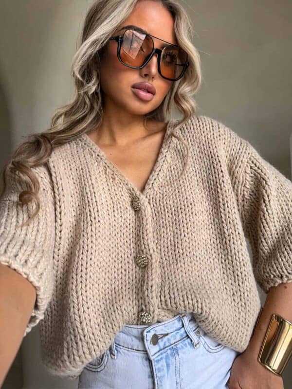 Kardigan ROYAL - ciepły beż Kardigan ROYAL - ciepły beż