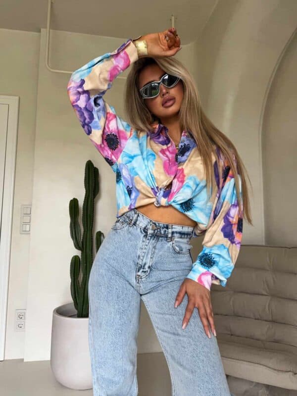 Koszula OVER SPRING wiskoza – flowers