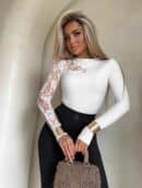 Bluzka SUZI koronka – ecru Bluzka SUZI koronka – ecru