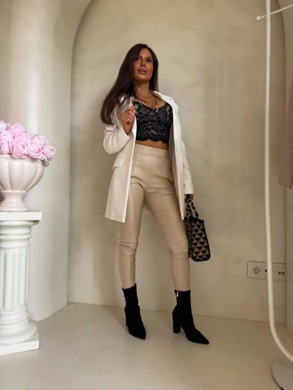 Spodnie ROYAL - złoty beż Spodnie ROYAL - złoty beż