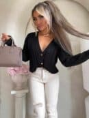 Sweter WOOD – czarny Sweter WOOD – czarny