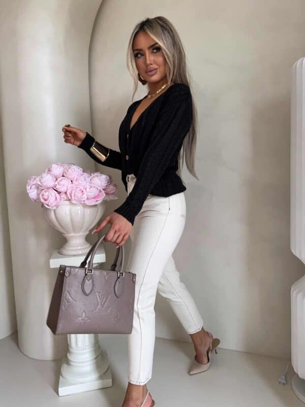 Sweter WOOD – czarny Sweter WOOD – czarny