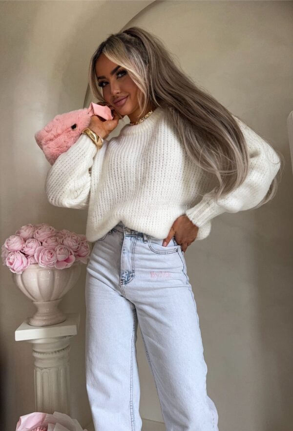 Sweter LEGEND – ecru