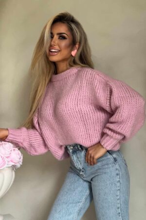 Sweter LEGEND – jasny róż