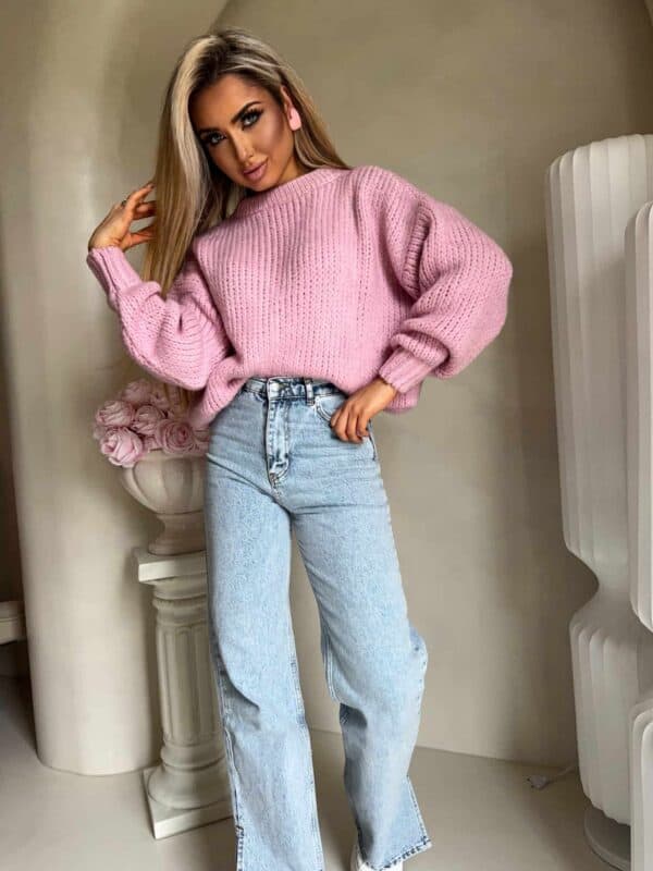 Sweter LEGEND – jasny róż