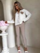 Kardigan SERCA - ecru Kardigan SERCA - ecru