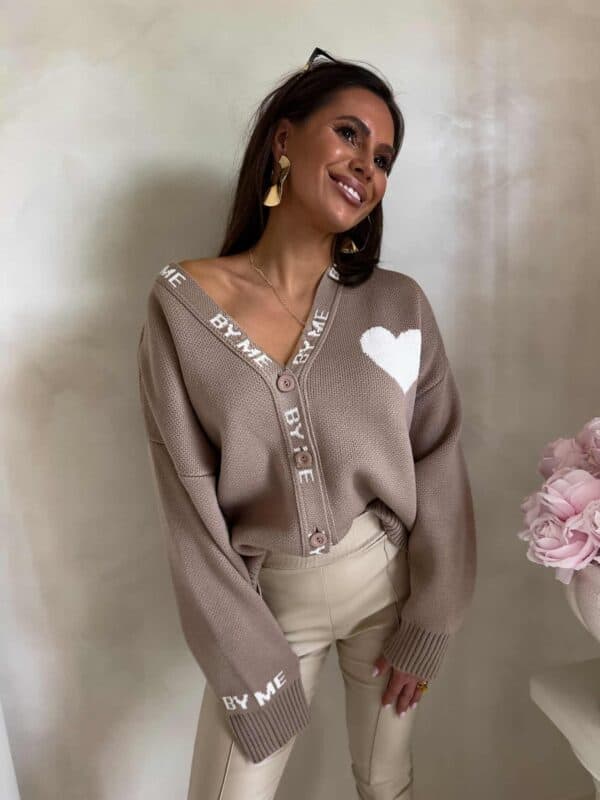 Kardigan SERCA - beżowy Kardigan SERCA - beżowy