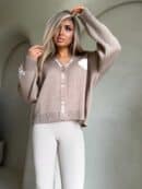 Kardigan SERCA - beżowy Kardigan SERCA - beżowy