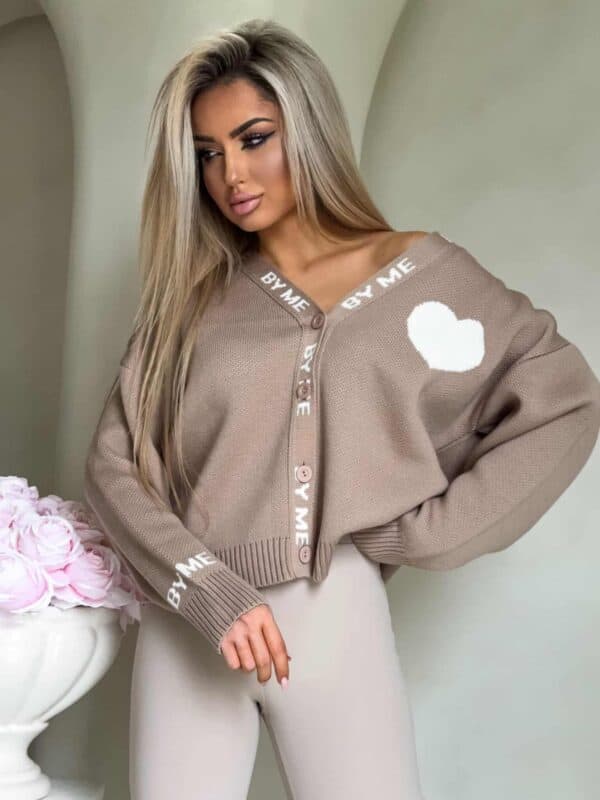 Kardigan SERCA - beżowy Kardigan SERCA - beżowy