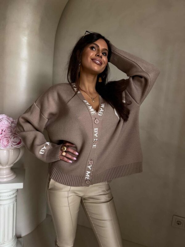 Kardigan SERCA - beżowy Kardigan SERCA - beżowy