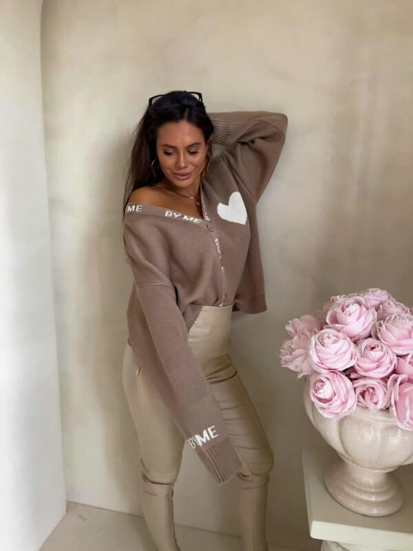 Kardigan SERCA - beżowy Kardigan SERCA - beżowy