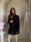 Marynarka LONG – czarna Marynarka LONG – czarna