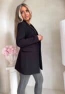 Marynarka LONG – czarna Marynarka LONG – czarna