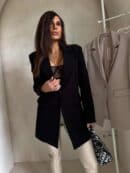 Marynarka LONG – czarna Marynarka LONG – czarna