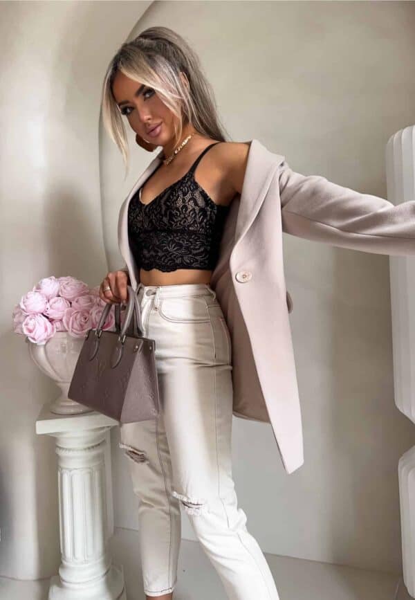 Marynarka LONG – beżowa Marynarka LONG – beżowa