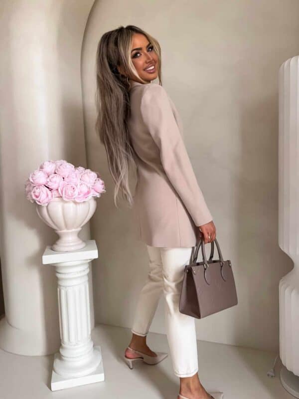 Marynarka LONG – beżowa Marynarka LONG – beżowa