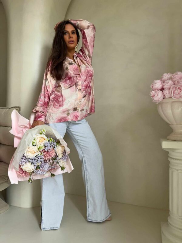 Koszula OVER SPRING - jasny róż Koszula OVER SPRING - jasny róż