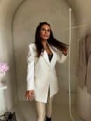 Marynarka LONG – ecru Marynarka LONG – ecru