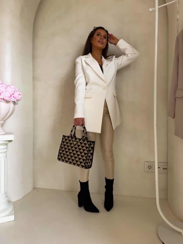 Marynarka LONG – ecru Marynarka LONG – ecru