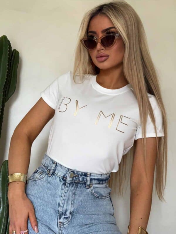 T-shirt CORI - ecru T-shirt CORI - ecru