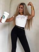 T-shirt CORI - ecru T-shirt CORI - ecru