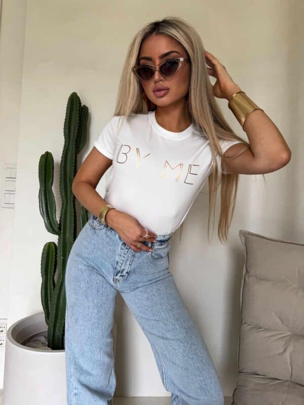 T-shirt CORI - ecru T-shirt CORI - ecru