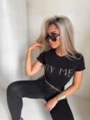 T-shirt CORI - czarny