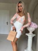 Bluzka VENEZIA print - candy