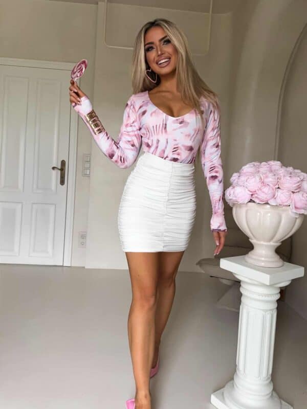 Bluzka VENEZIA print - pastel