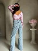 Bluzka VENEZIA print - pastel