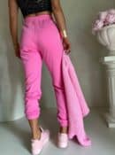 Spodnie dresowe CLASSIC - mocny róż