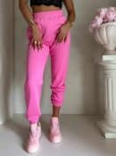 Spodnie dresowe CLASSIC - mocny róż