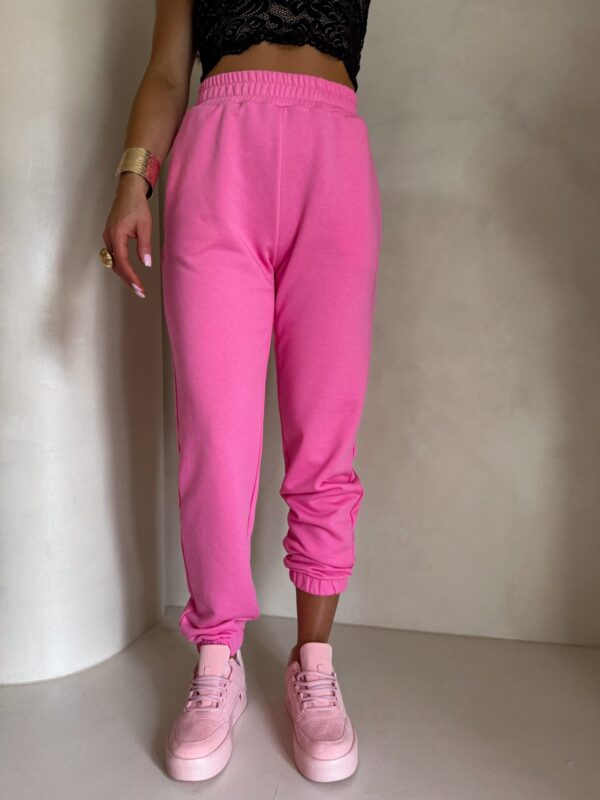 Spodnie dresowe CLASSIC - mocny róż