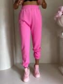 Spodnie dresowe CLASSIC - mocny róż