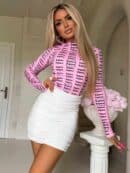 Bluzka SKIN MIU – jasny róż Bluzka SKIN MIU – jasny róż