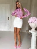 Bluzka SKIN MIU – jasny róż Bluzka SKIN MIU – jasny róż