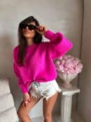 Sweter LEGEND – fuksja