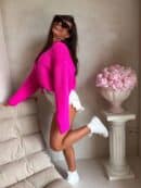 Sweter LEGEND – fuksja