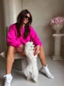 Sweter LEGEND – fuksja