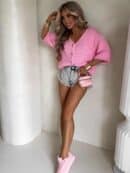 Kardigan ROYAL - różowy