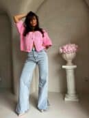 Kardigan ROYAL - różowy