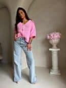 Kardigan ROYAL - różowy