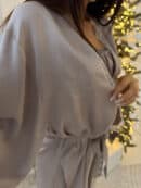 Szlafrok PEARL beż Szlafrok PEARL beż