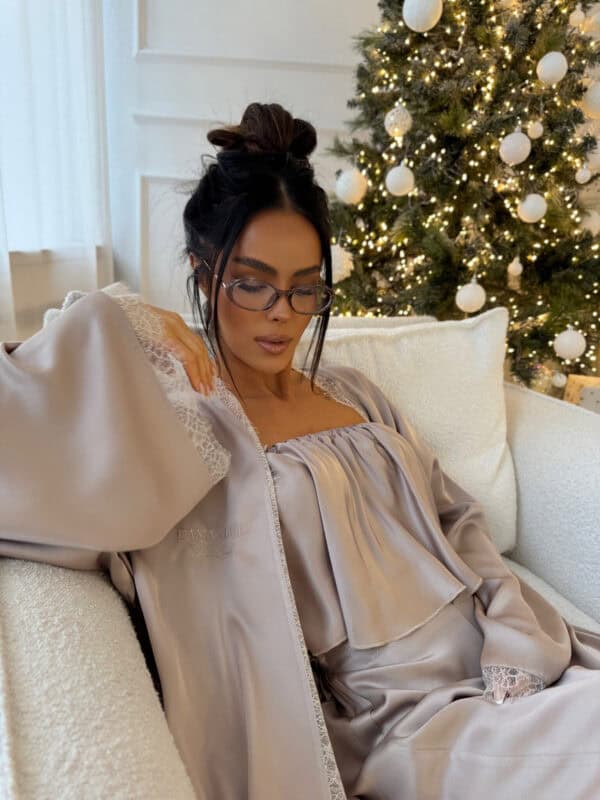 Szlafrok PEARL beż Szlafrok PEARL beż