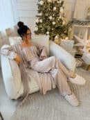 Szlafrok PEARL beż Szlafrok PEARL beż