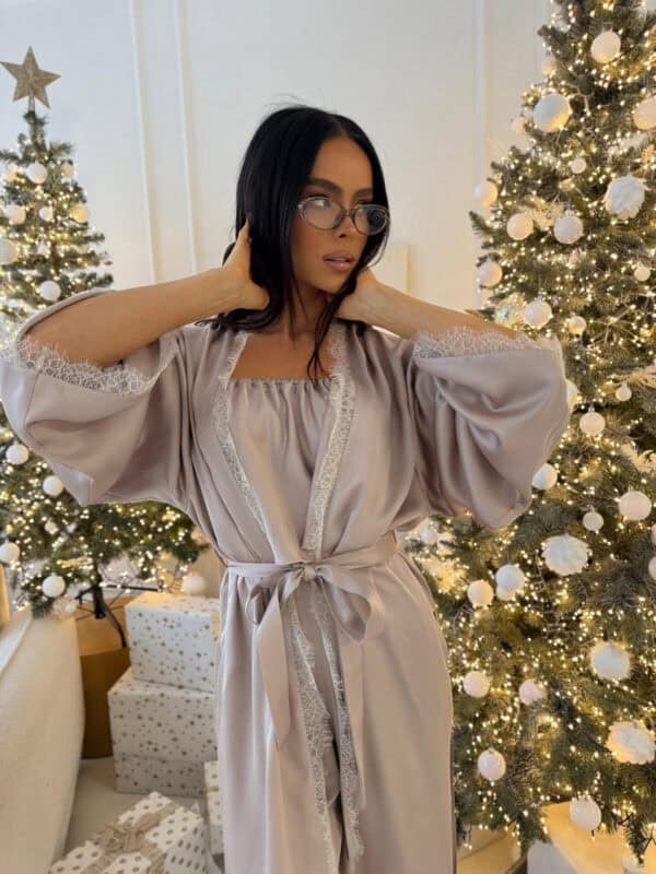 Szlafrok PEARL beż Szlafrok PEARL beż