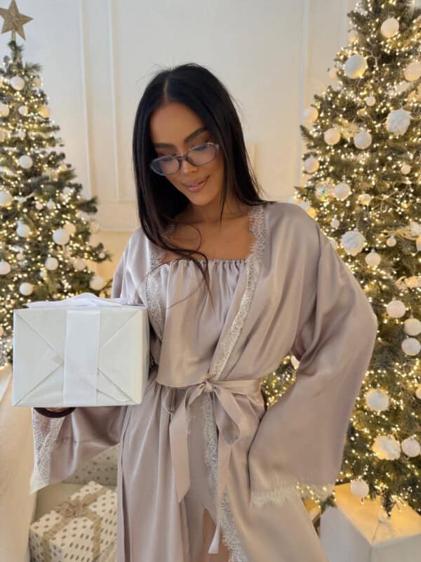 Szlafrok PEARL beż Szlafrok PEARL beż